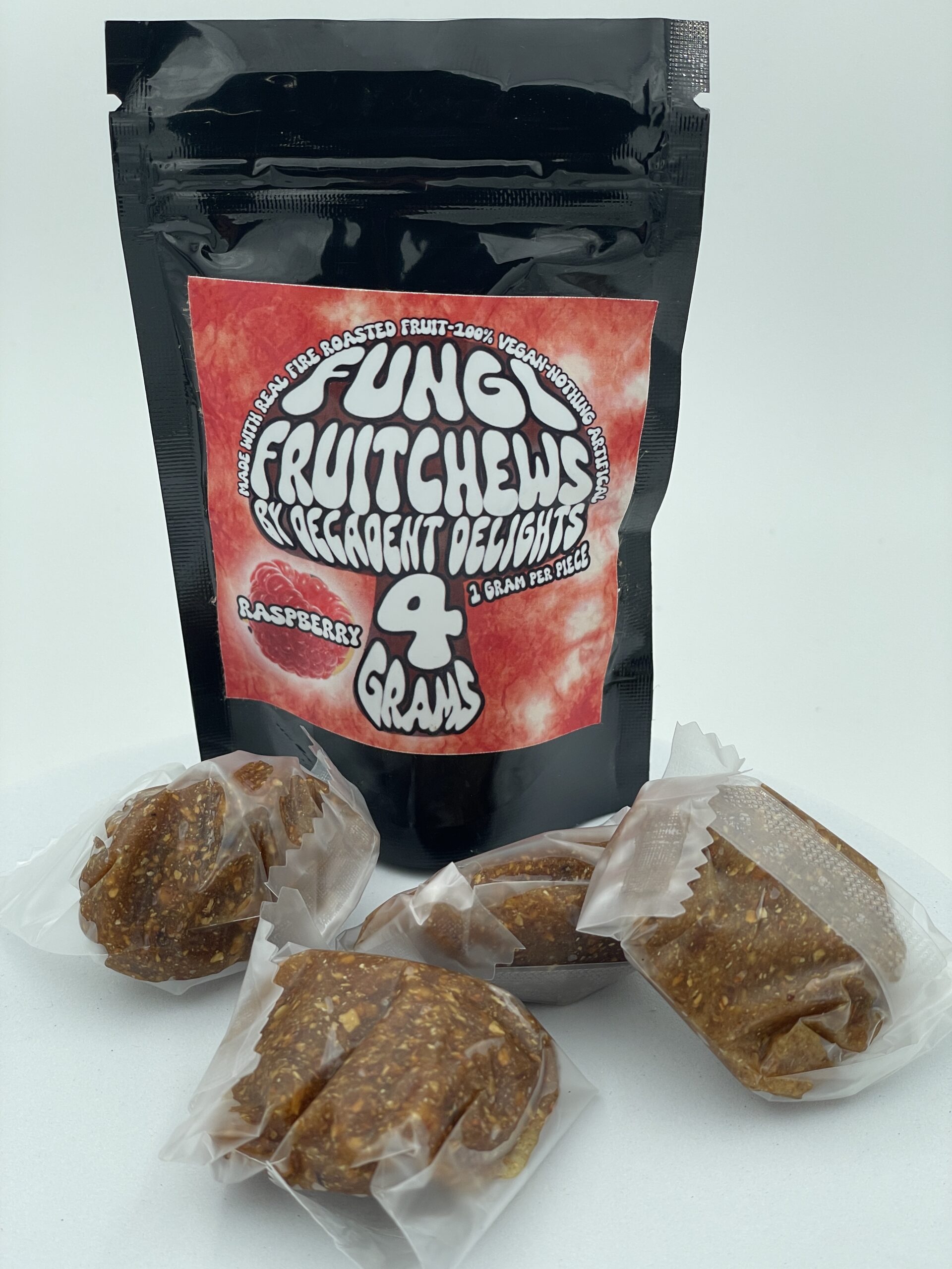 Fungi Fruit Chews – Raspberry – 4 Grams